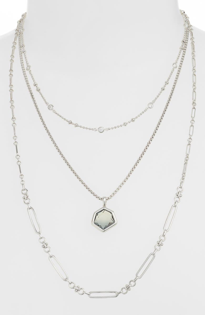 Kendra Scott Vanessa Multistrand Necklace, Alternate, color, 