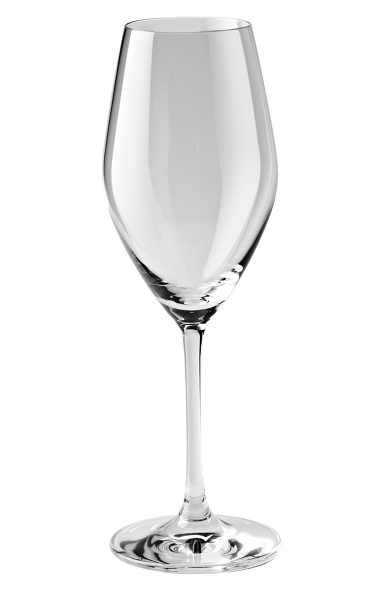 ZWILLING Prédicat Set of 6 Champagne Glasses, Main, color, Clear