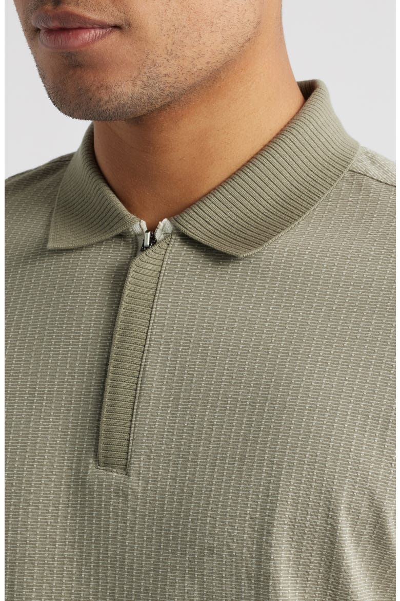 Whistler Half Zip Polo, Alternate, color, PASTEL OLIVE