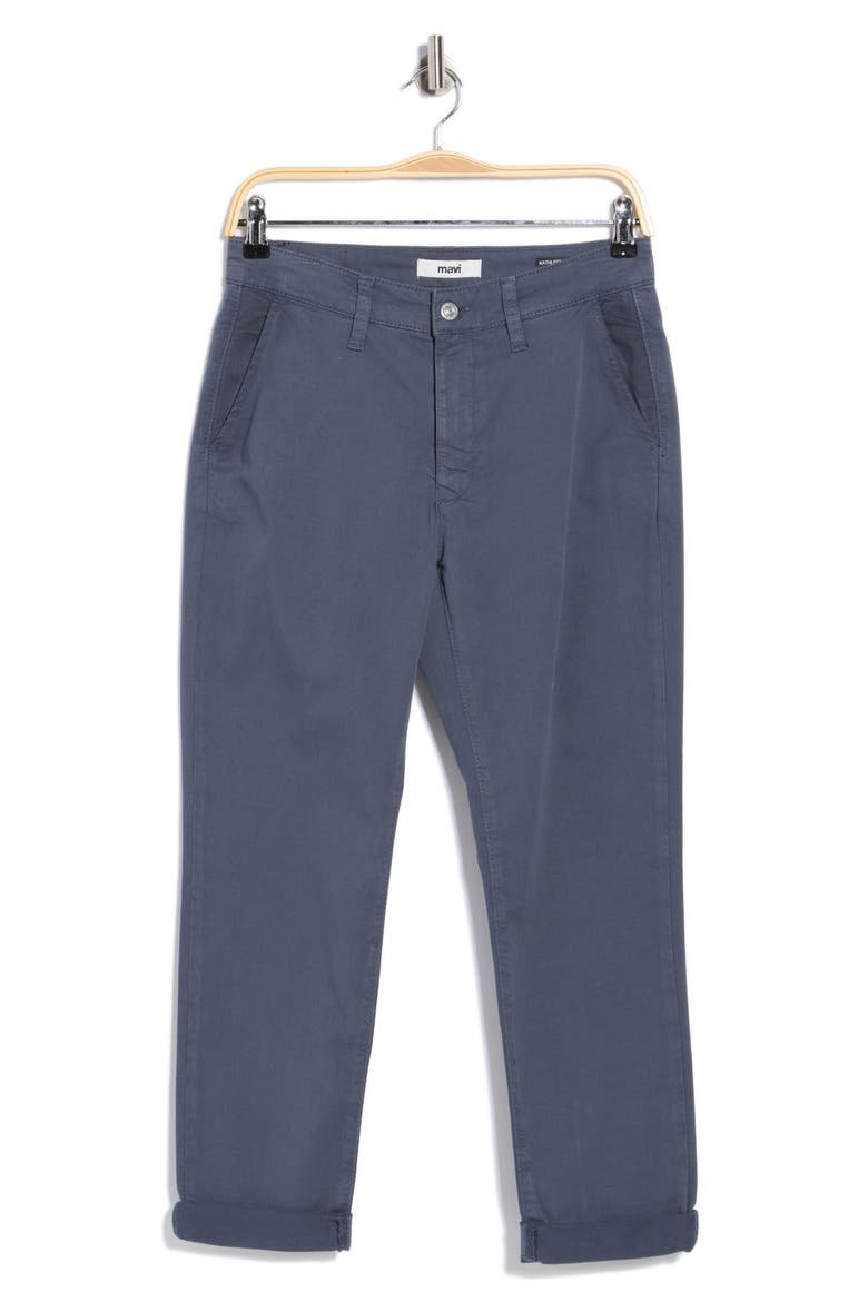 Kathleen Ankle Cuff Chino Pants, Alternate, color, STONE WASH CASUAL