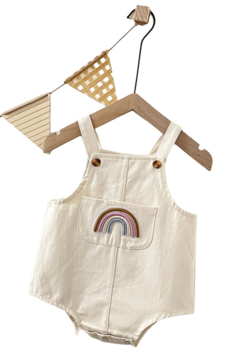 Ashmi & Co. Charlie Cotton Overalls, Alternate, color, White