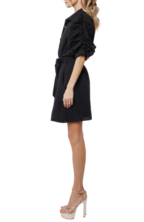 Ciebon Scarlette Puff Sleeve Minidress In Multi