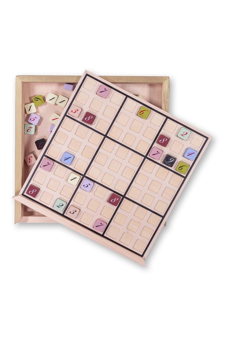 Sip & Style Sudoku Set, Main, color, BLUSH
