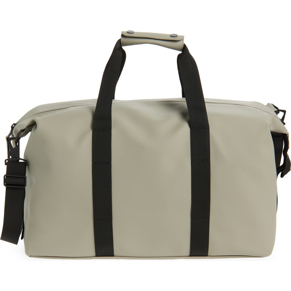 Rains Hilo Weekend Rubberised Holdall In Drift