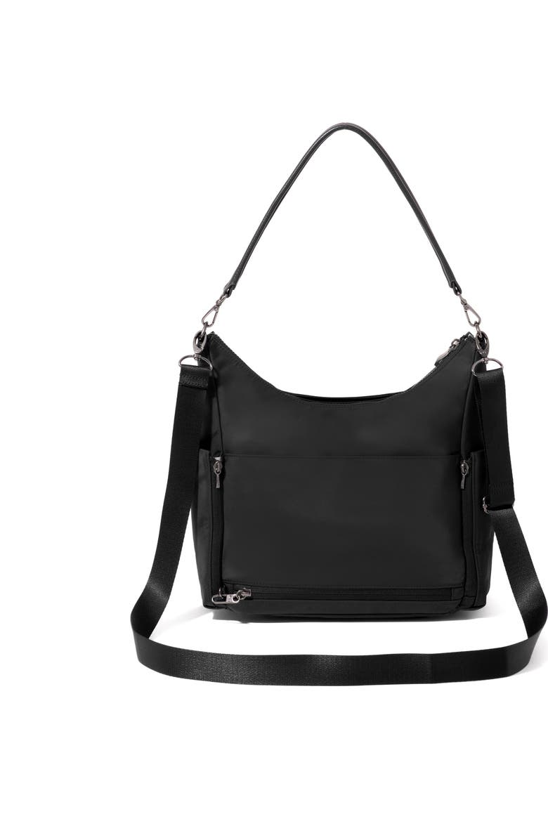 BAGGALLINI Nolita Convertible Hobo, Alternate, color, Black Twill