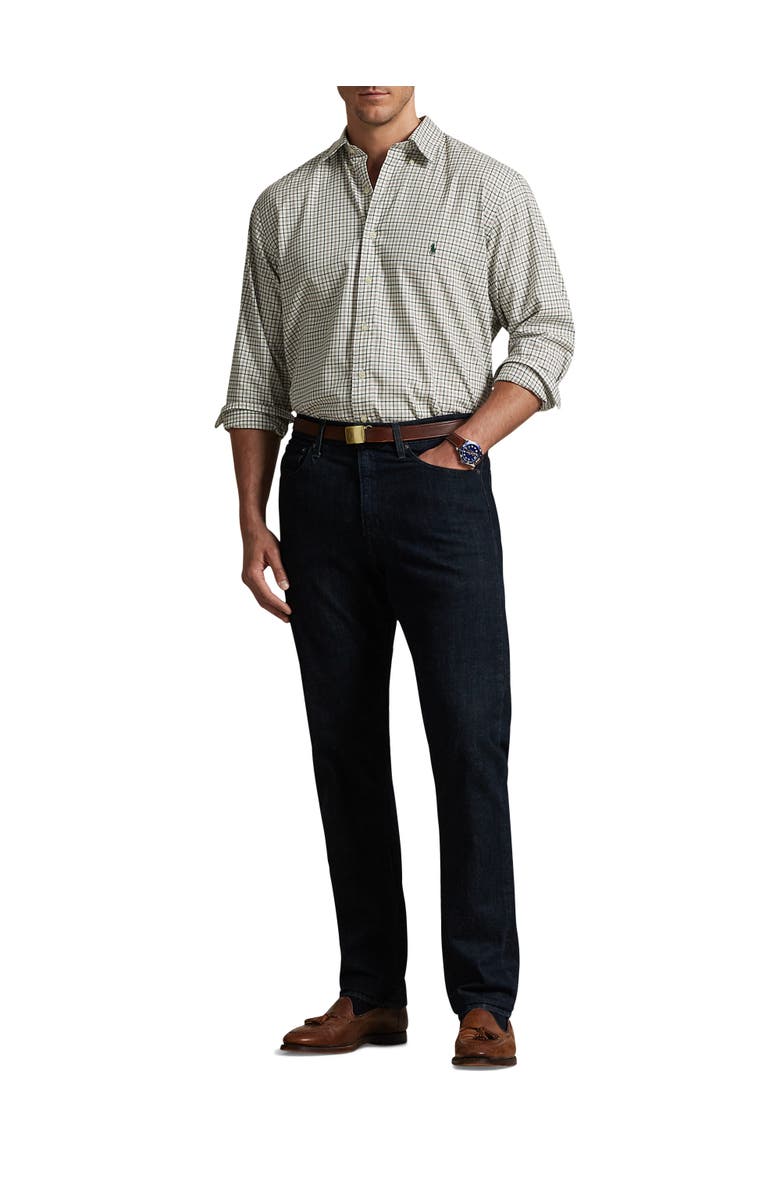 Polo Ralph Lauren Big & Tall Multi Plaid Twill Sport Shirt, Alternate, color, Nevis Brown Multi