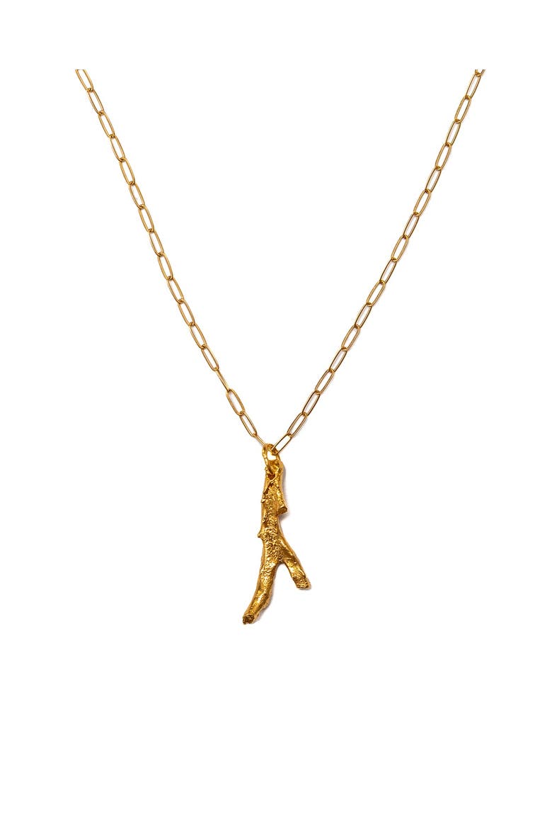 Lost Languages Necklace, Main, color, 18K Gold Vermeil
