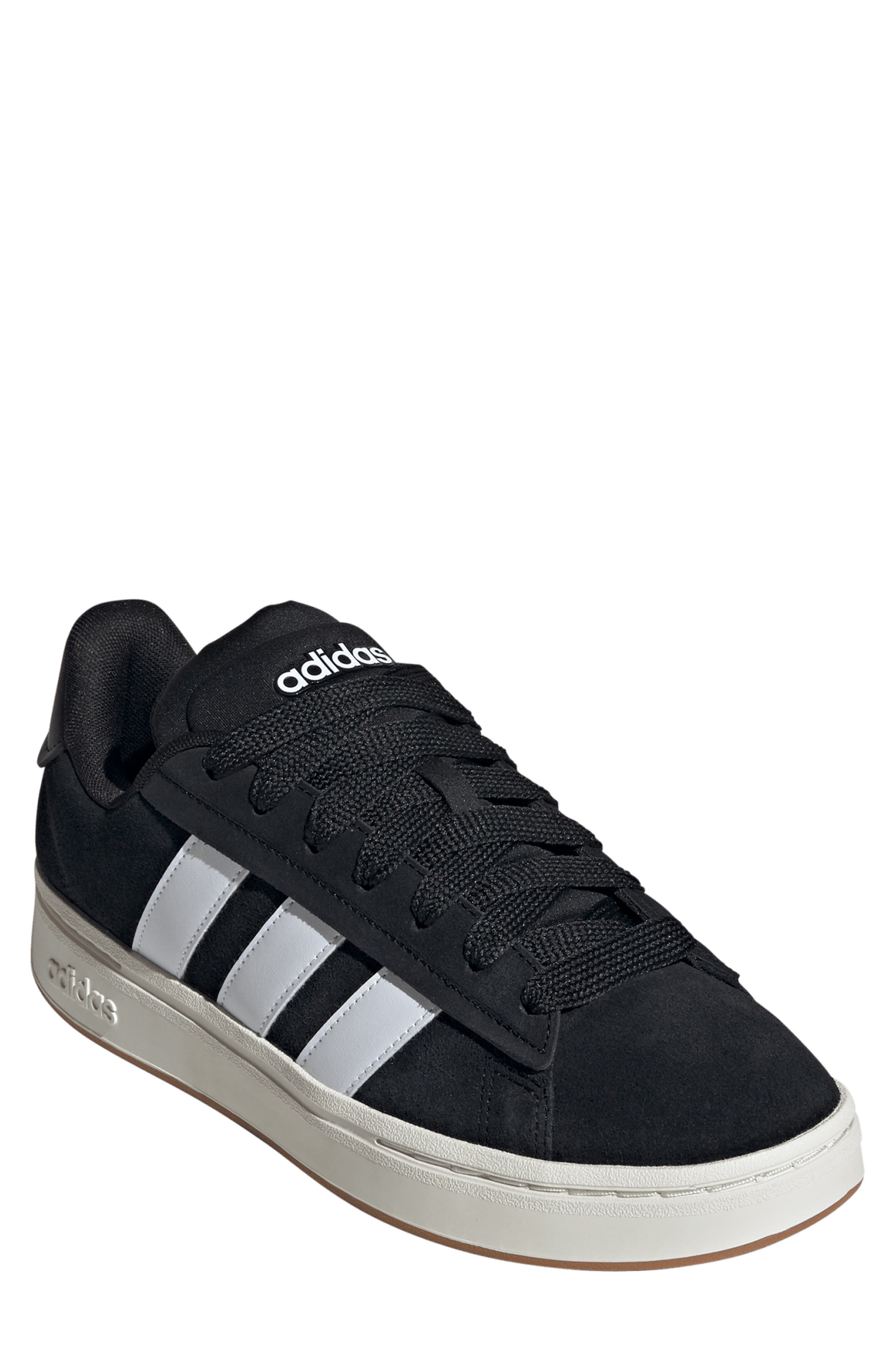 adidas Grand Court Alpha Sneaker, Main, color, Black/ White/ Gum