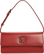 Off-White Jitney 1.0 Leather Shoulder Bag
