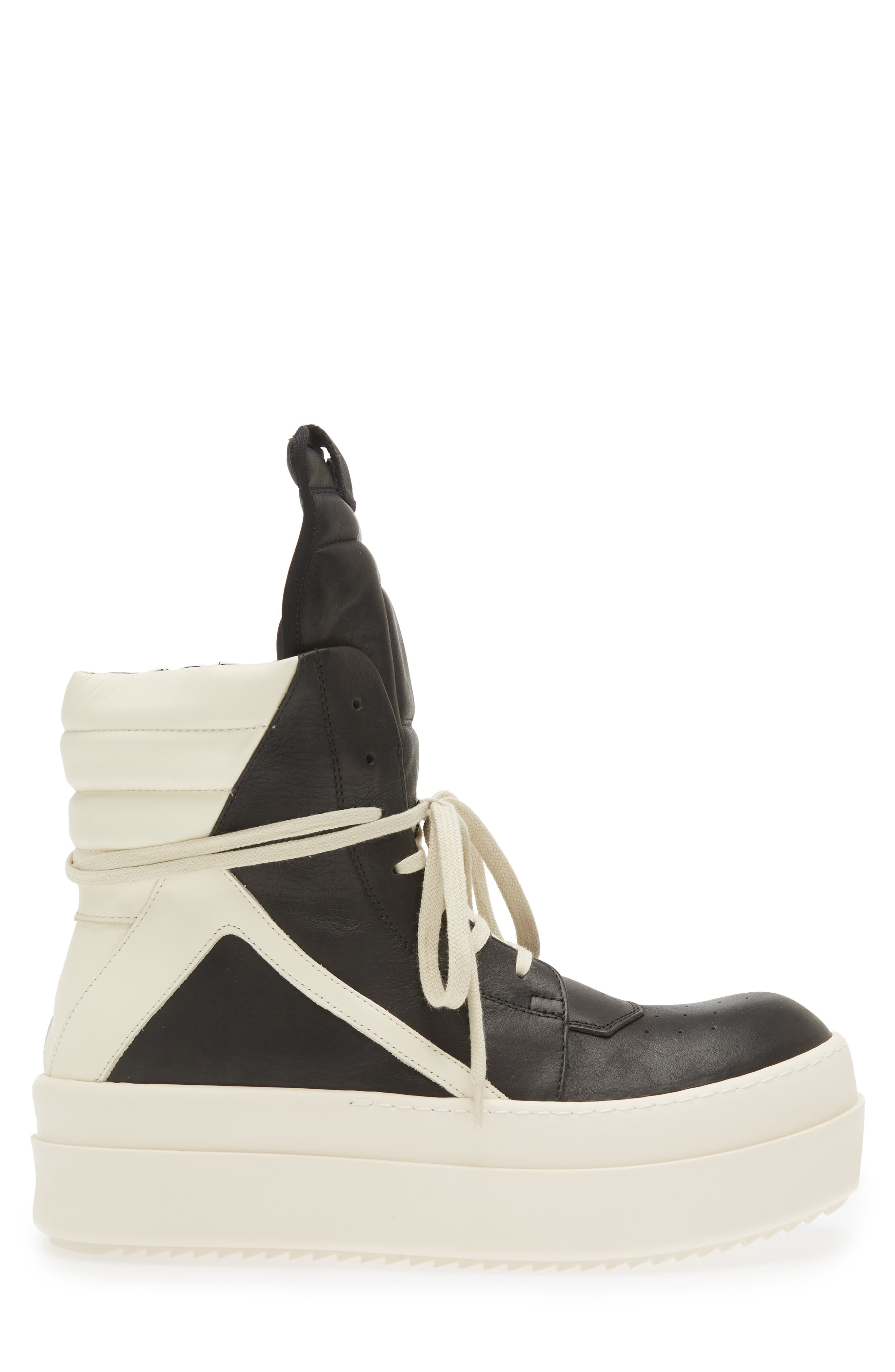 Rick Owens Luxor Geobasket Mega Bumper High Top Sneaker, Alternate, color, 