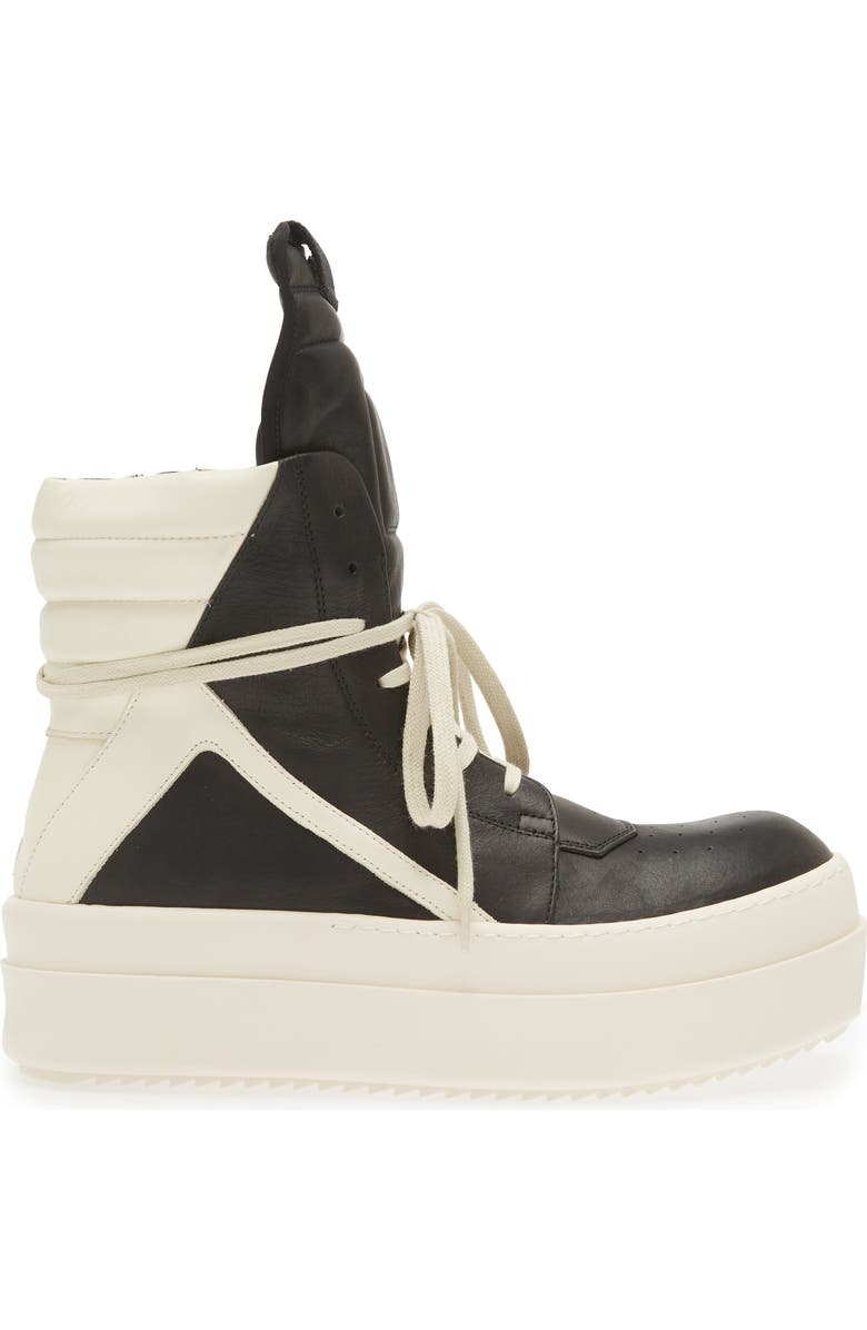 Rick Owens Luxor Geobasket Mega Bumper High Top Sneaker, Alternate, color,