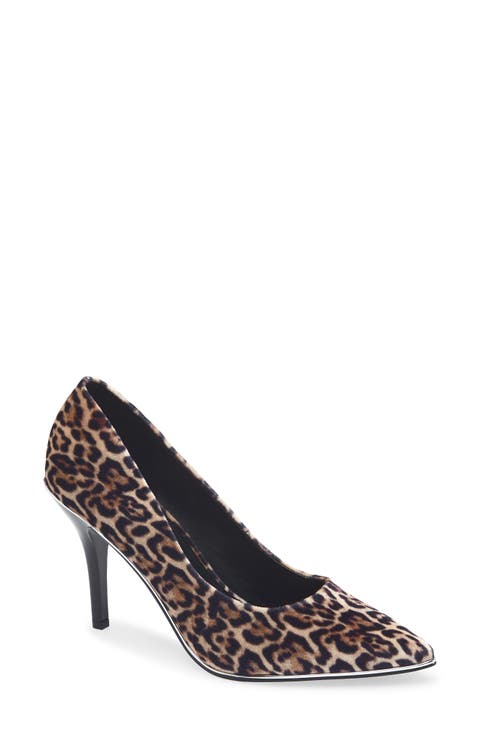 Preston Leopard Pump (Women)