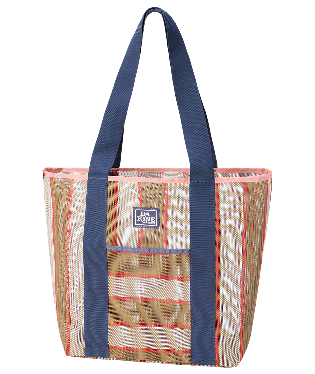 Mesh Tote, Main, color, COYOTE/FLAME SCARLET