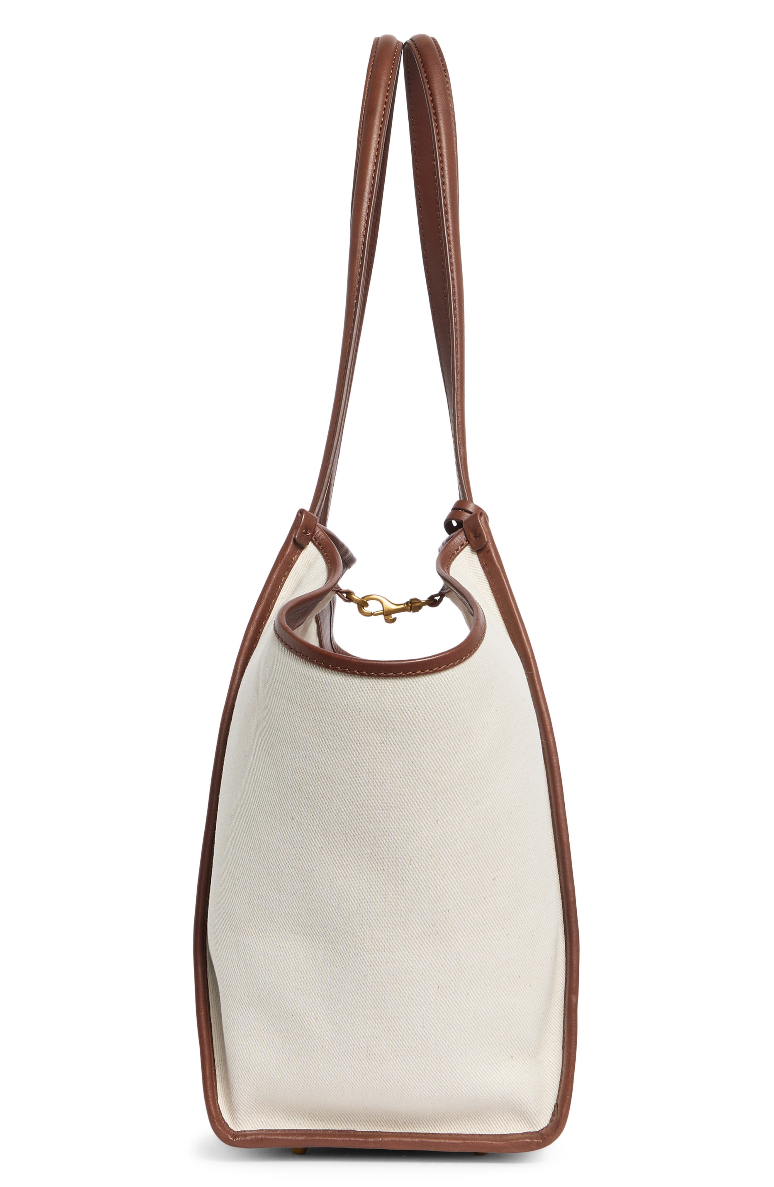 New Amsterdam Leatherworks Waverly Tote Bag, Alternate, color, Natural