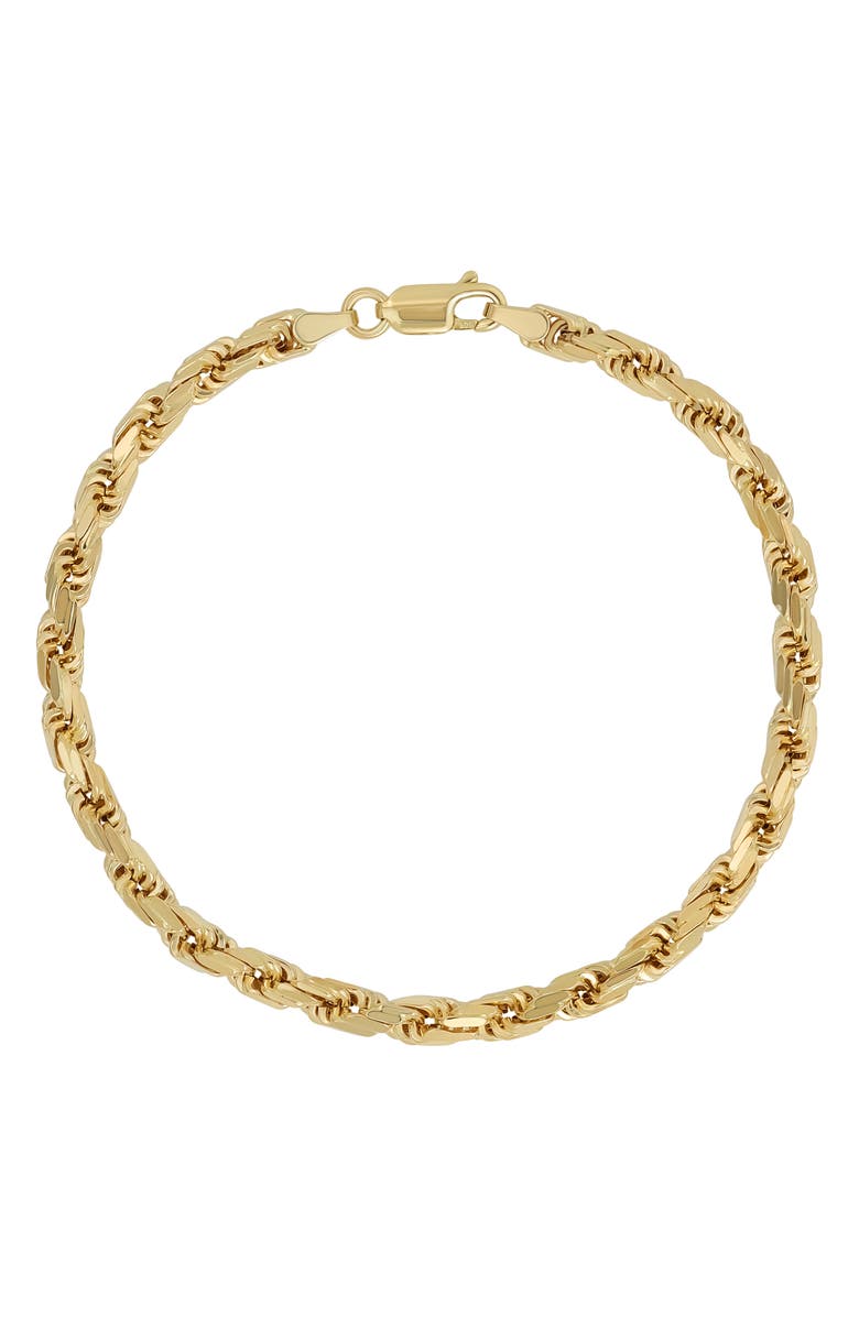 Bony Levy Men's 14K Gold Chain Bracelet, Main, color, 14K Yellow Gold