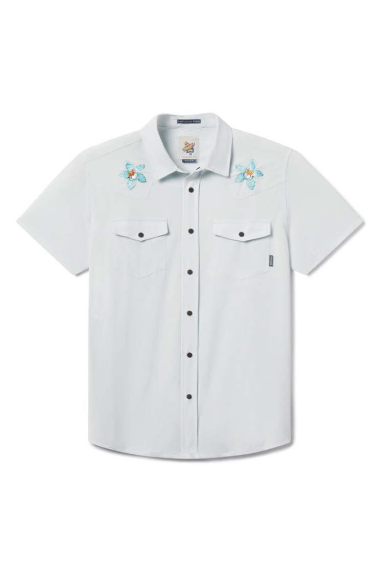 Floral Project - Dissident Western Front Snap Button Up