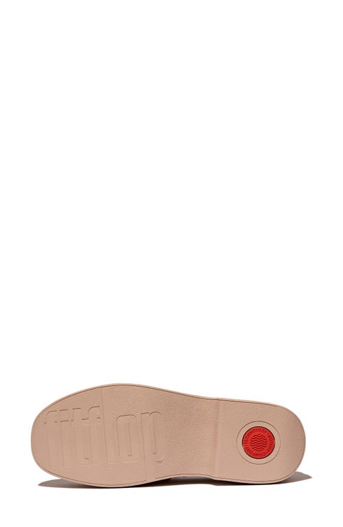 Fitflop Luma Leather Demi Wedge Loafer In Brown
