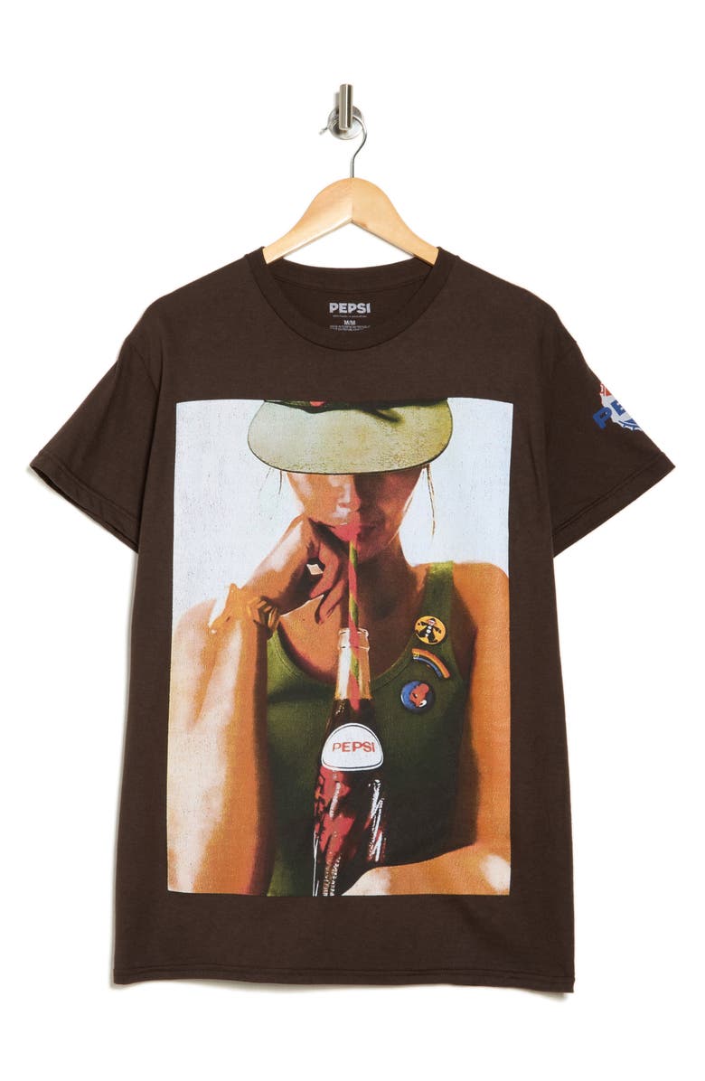 Philcos Vintage Pepsi Ad Cotton Graphic T-Shirt, Alternate, color, 