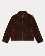Fortela Cash Suede Leather Jacket
