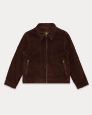 Fortela Cash Suede Leather Jacket