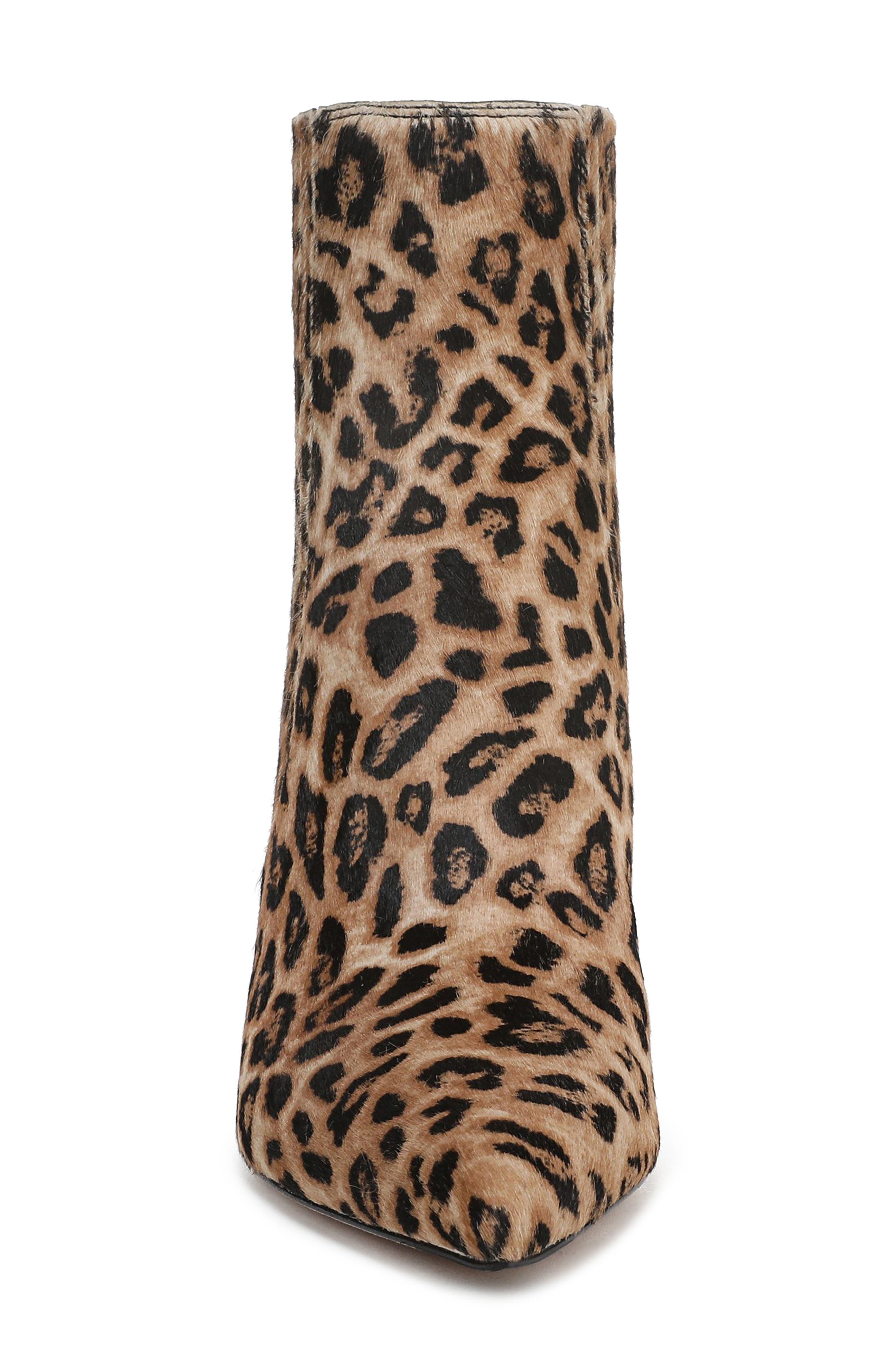 Veronica Beard Lisa Genuine Calf Hair Bootie, Alternate, color, Leopard