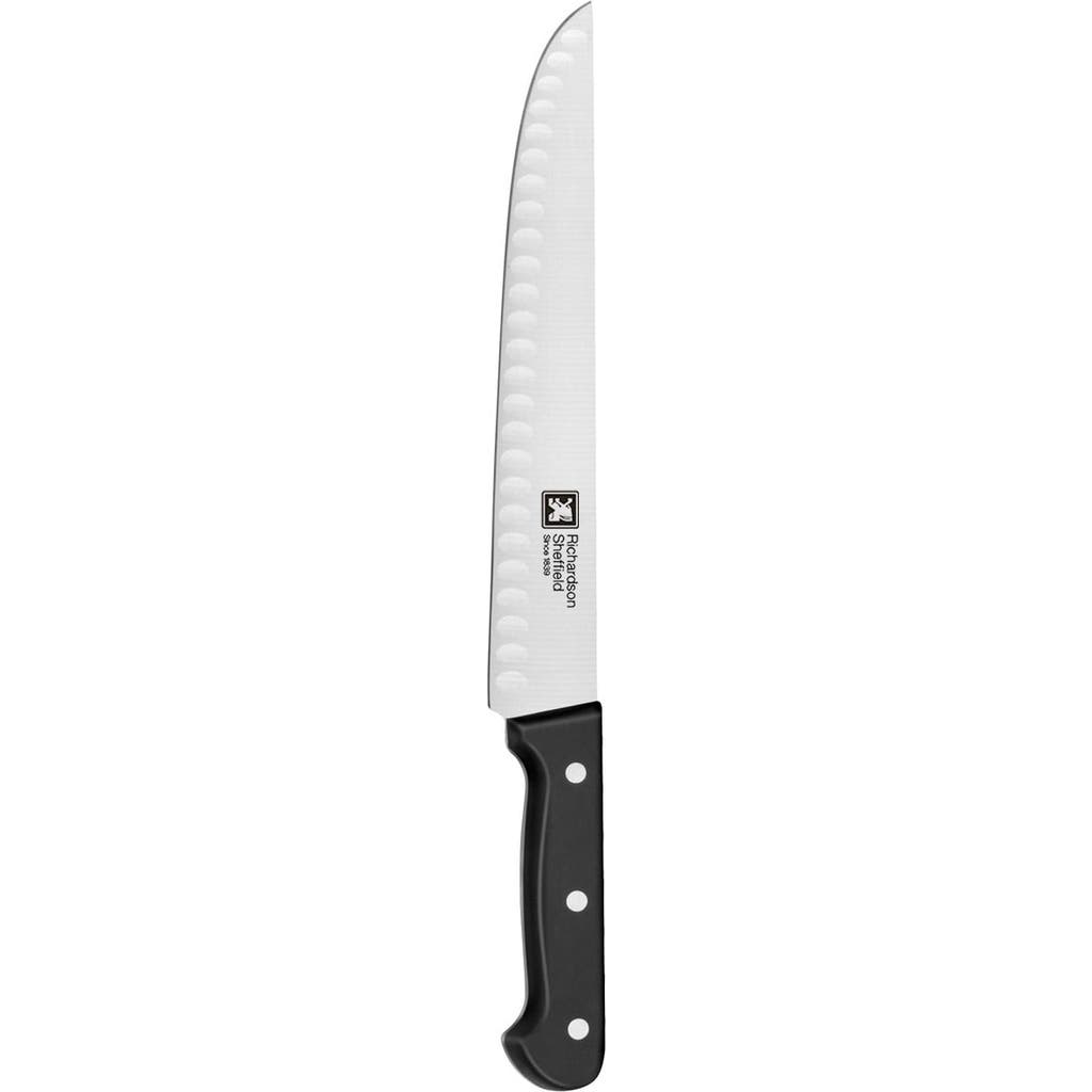 Richardson Sheffield Universal 10-inch Butcher Knife With Notches In Black