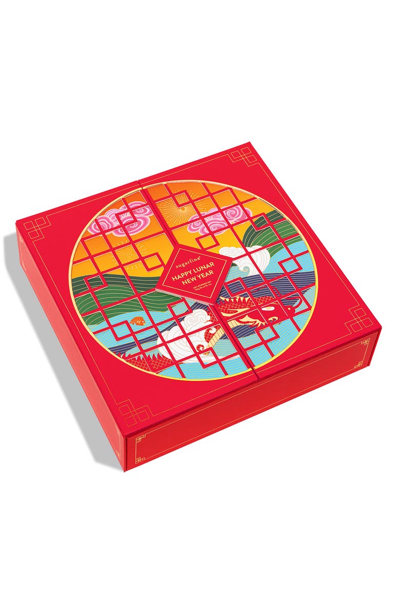 sugarfina Year of the Dragon Set of 8 Zodiac Tasting Collection Boxes, Alternate, color, 