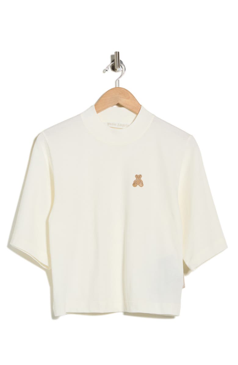 Palm Angels Teddy Bear Graphic T-Shirt, Main, color, White