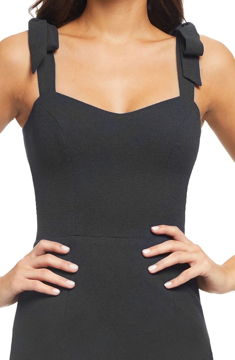 Dress the Population Hana Tie Shoulder Cocktail Dress, Alternate, color, 