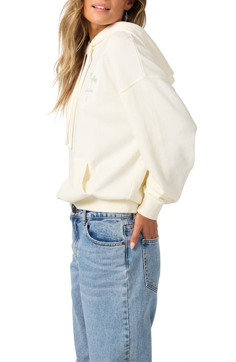 O'Neill Drift Graphic Zip-Up Hoodie, Alternate, color, Winter White