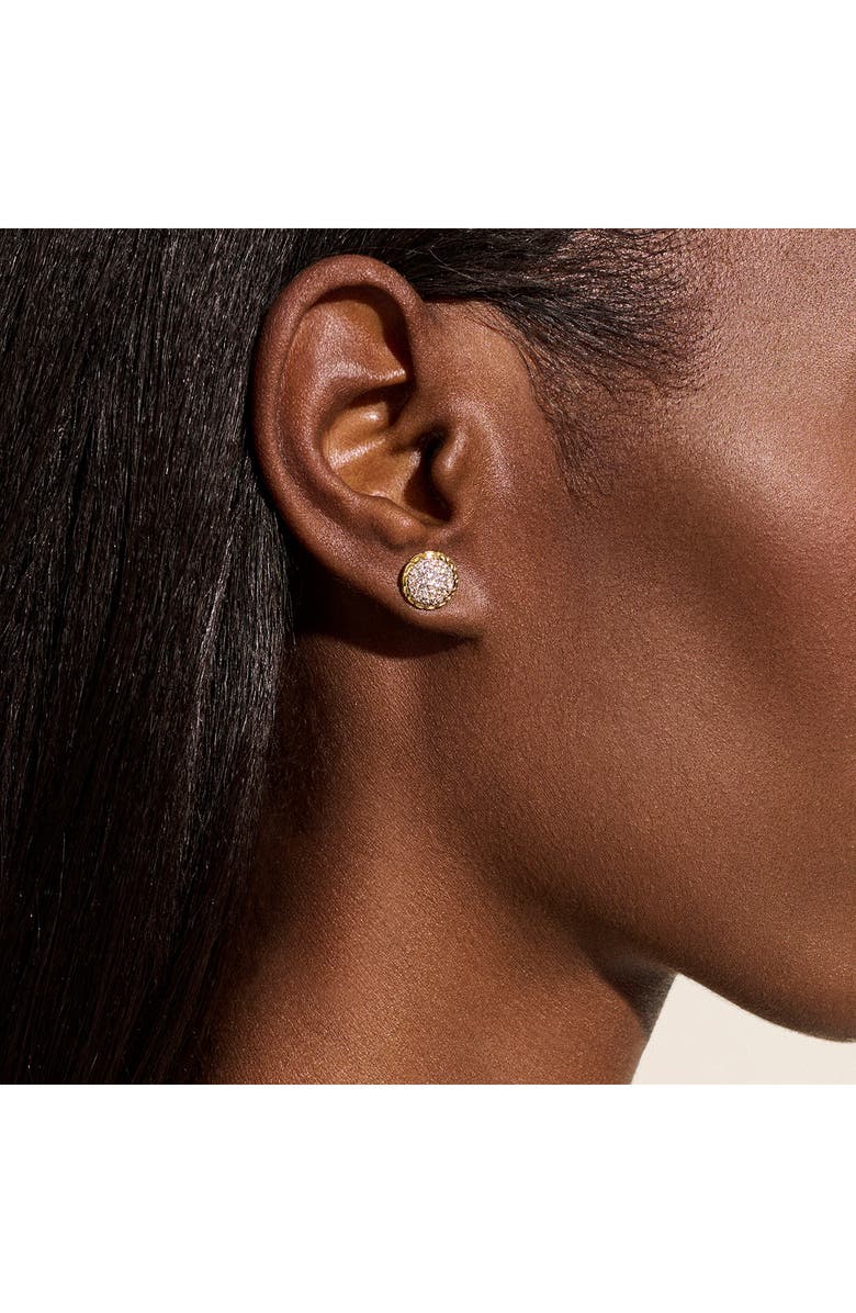 John Hardy JH Essential Stud Earring, Gold, Sterling Silver, 7MM, Alternate, color, Gold