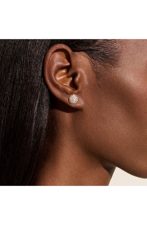 John Hardy 14k Yellow Gold Jh Essentials Diamond Pave Stud Earrings