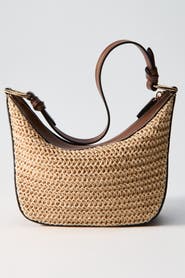 H&M Straw-detail Crossbody Bag