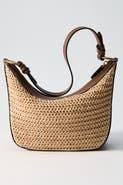 H&M Straw-detail Crossbody Bag