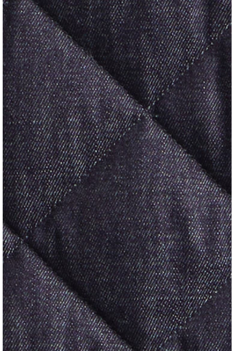 Kryen Quilted Down Jacket, Alternate, color, BLUE DENIM