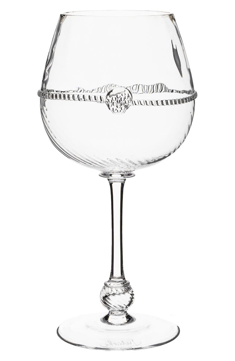 Juliska Graham Red Wine Glass, Main, color, Clear