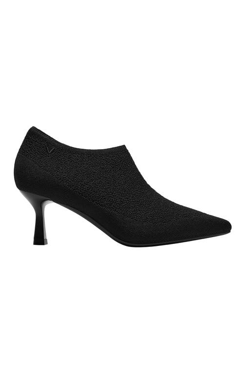 Vivaia Pointed-toe Mid Heels In Black
