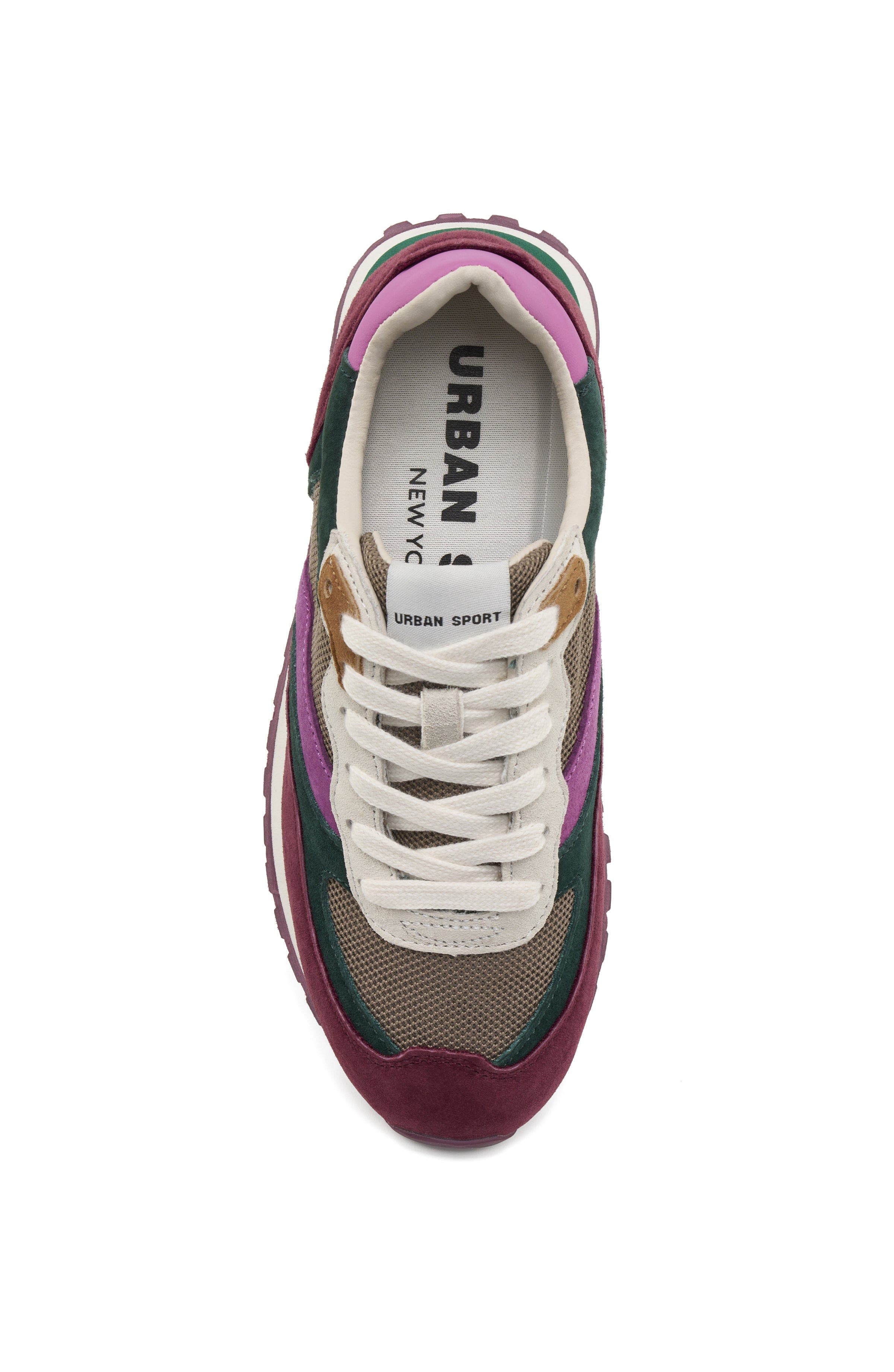Vera Sneaker, Alternate, color, WINE