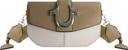 True Religion Denim Saddle Bag with Oversized Horseshoe Logo