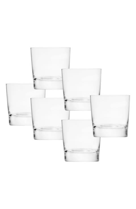 Basic Bar Set of 6 Whiskey Cocktail Glasses