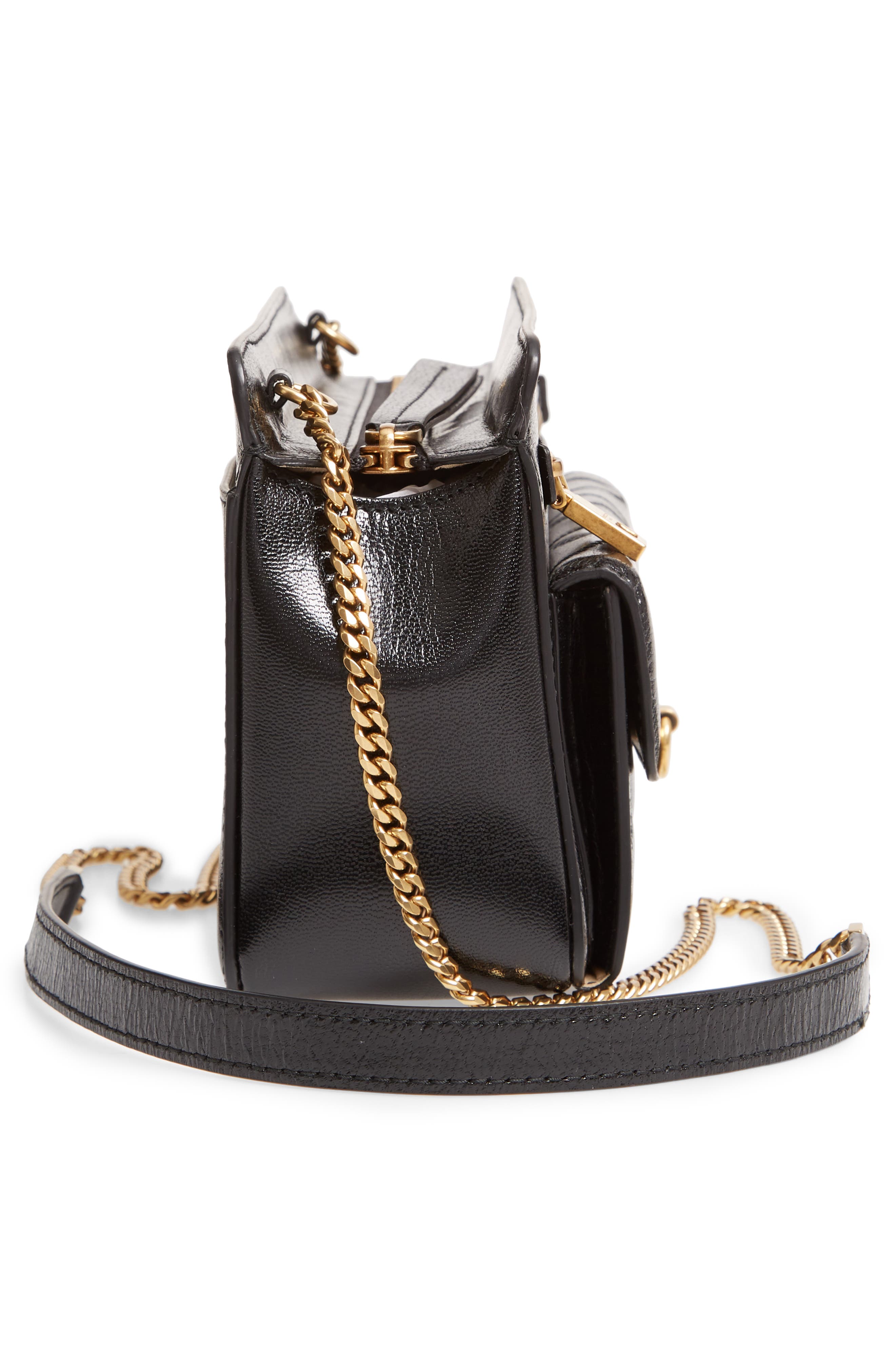 Givenchy Diamond Quilted Leather Crossbody Bag, Alternate, color, 