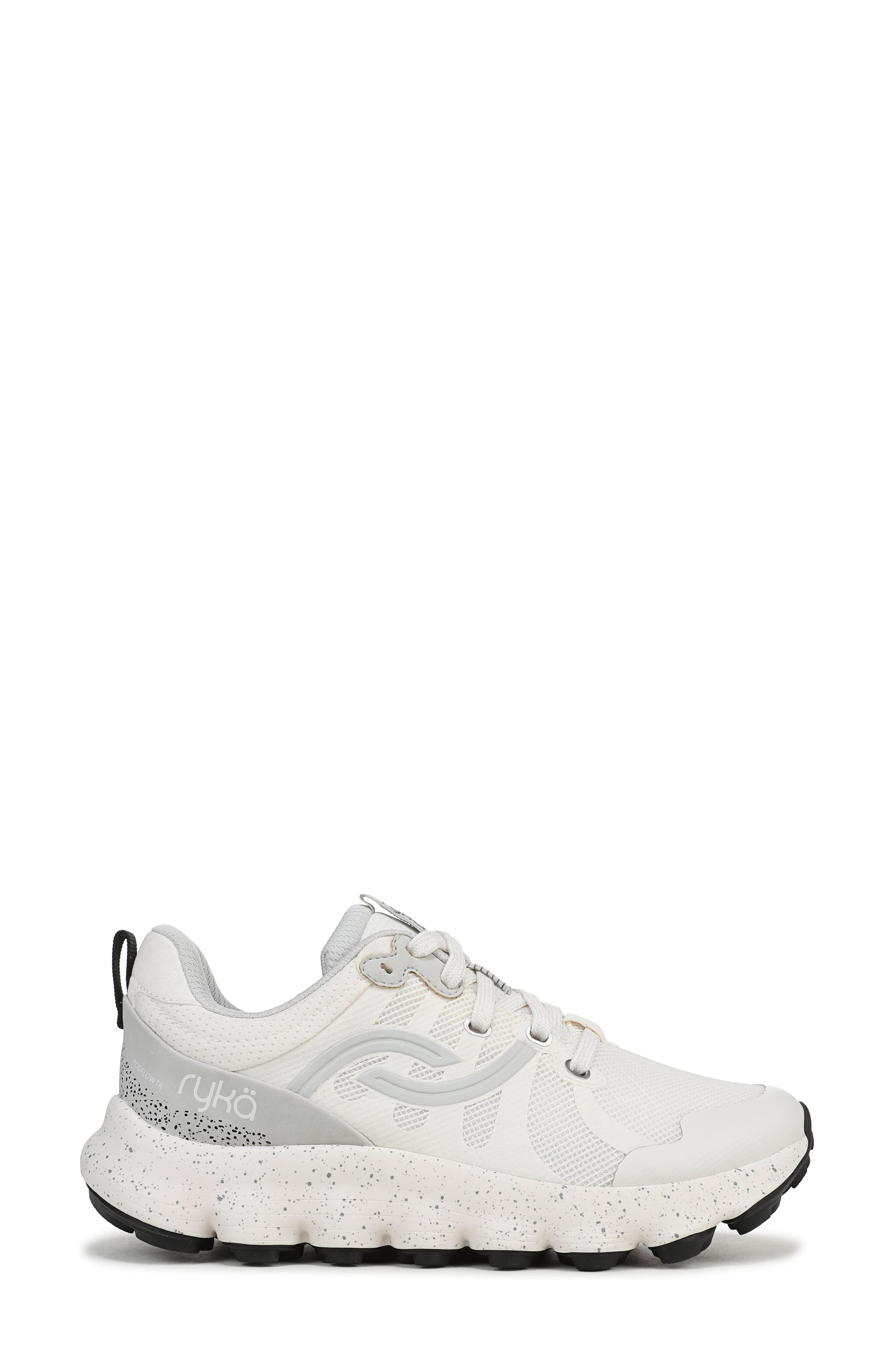 Rykä Podflow TR Trail Walking Sneaker, Alternate, color, White Alyssum