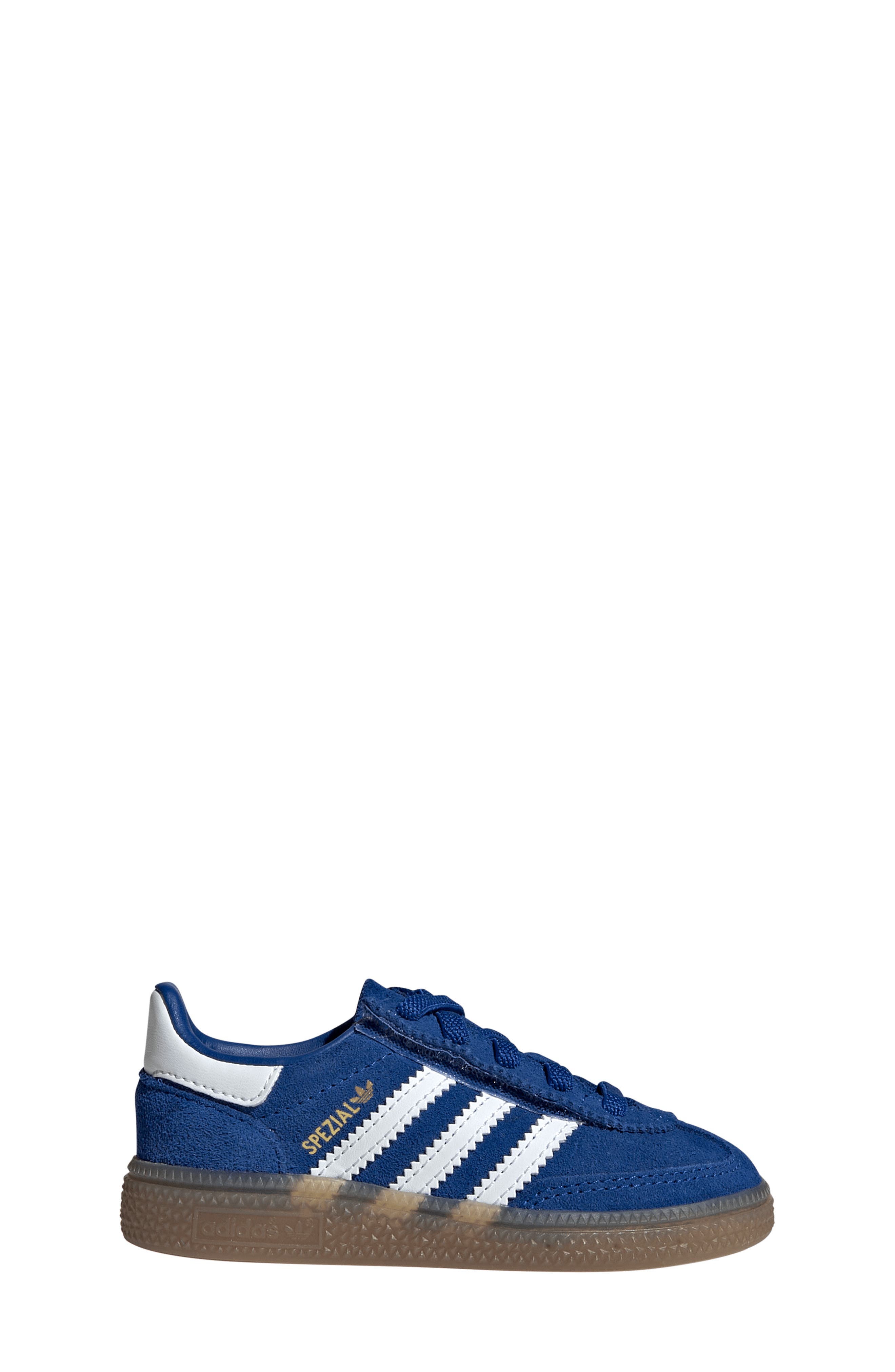 adidas Kids' Handball Spezial Sneaker, Alternate, color, Blue/ Seattle Hockey/ Gum