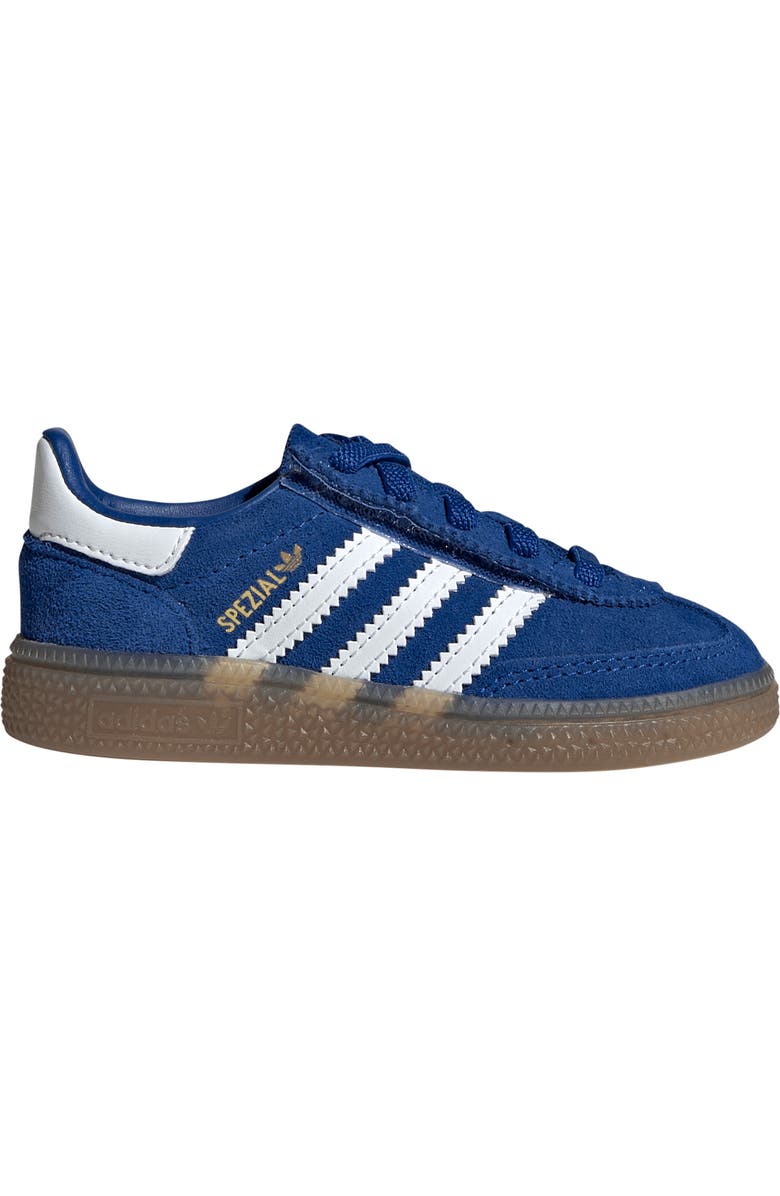 adidas Kids' Handball Spezial Sneaker, Alternate, color, Blue/ Seattle Hockey/ Gum