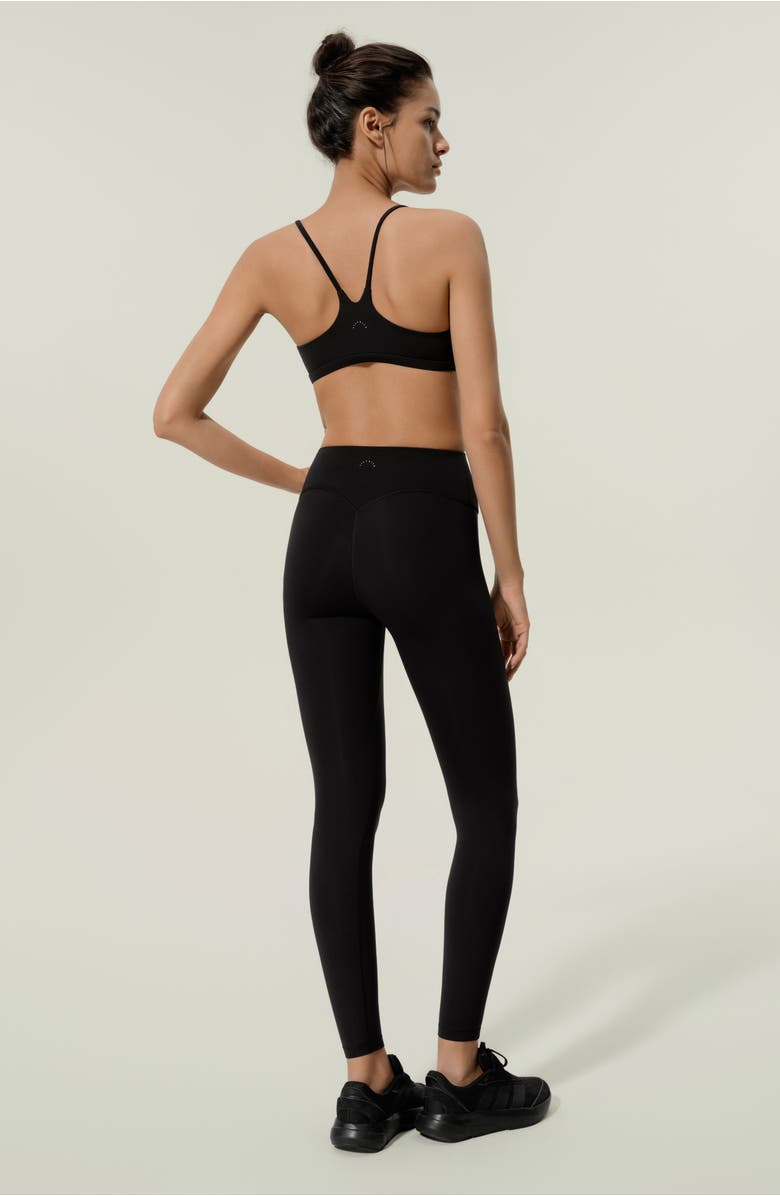 Lilysilk Silk Contour High Rise Soft Ease Leggins, Alternate, color, Black