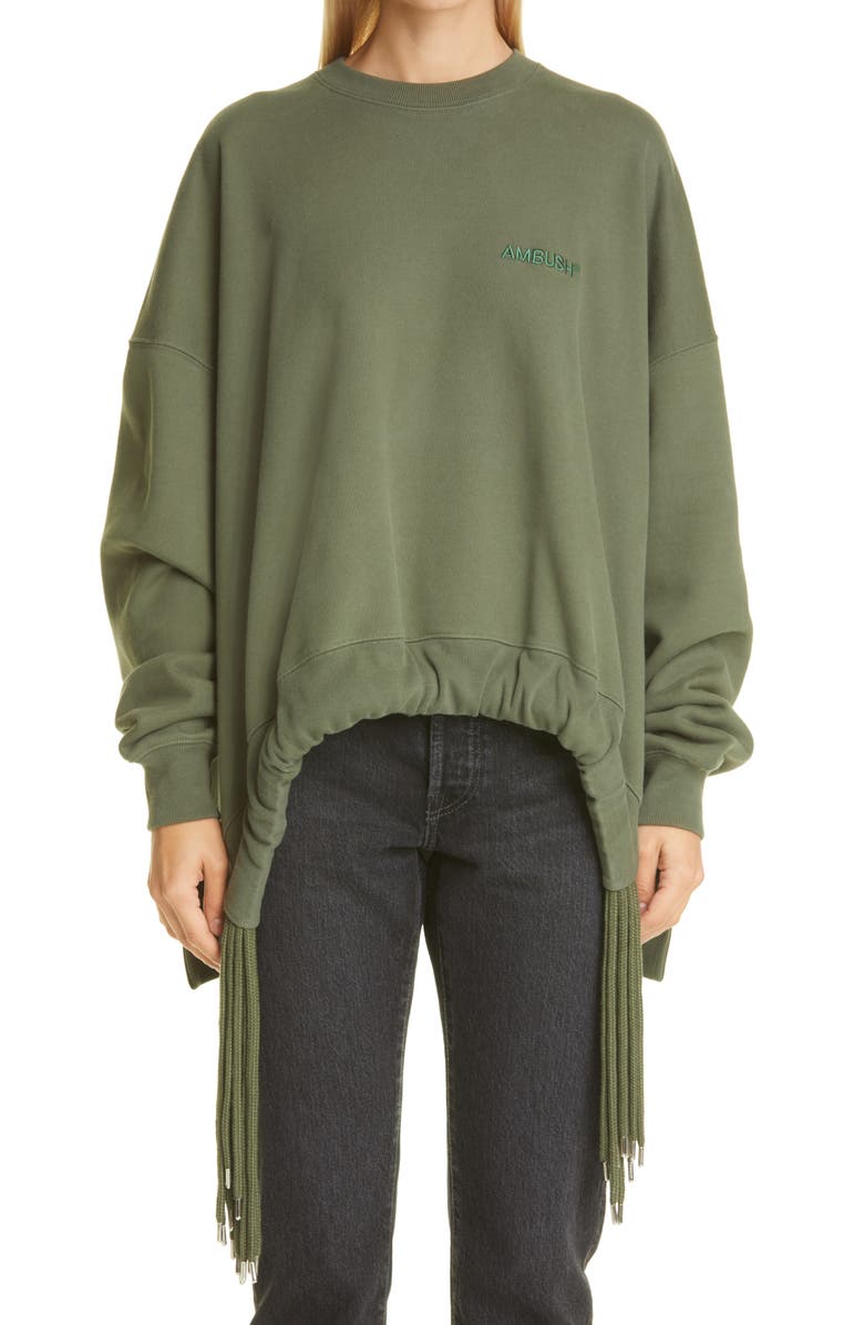 Ambush Multicord Logo Cotton Sweatshirt, Main, color,