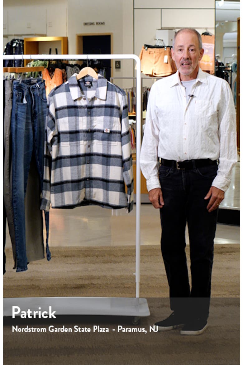 Coaling Plaid Flannel Button-Up Overshirt video