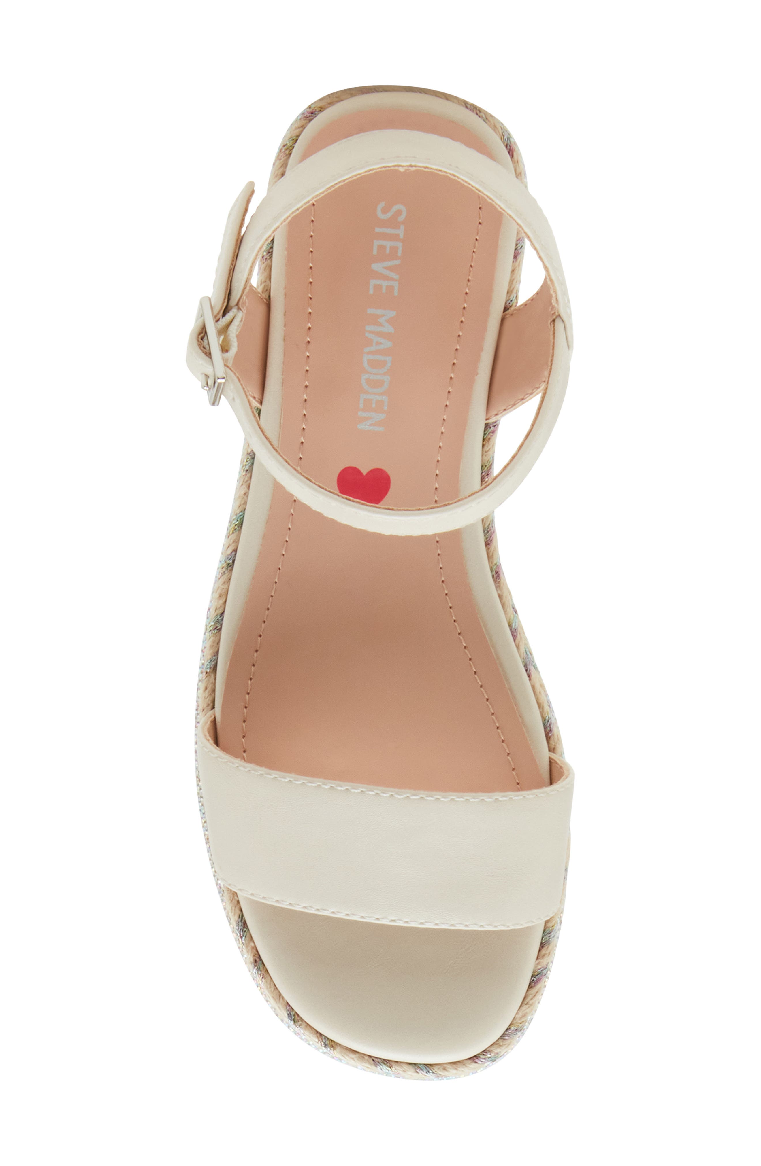 Kids' JShayla Platform Sandal, Alternate, color, BONE