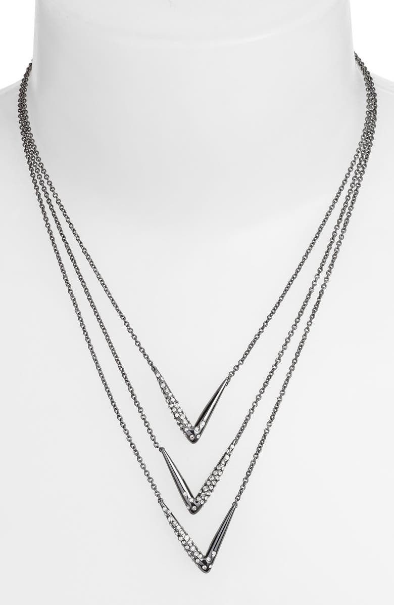Alexis Bittar 'Miss Havisham' Multistrand Necklace, Alternate, color, 