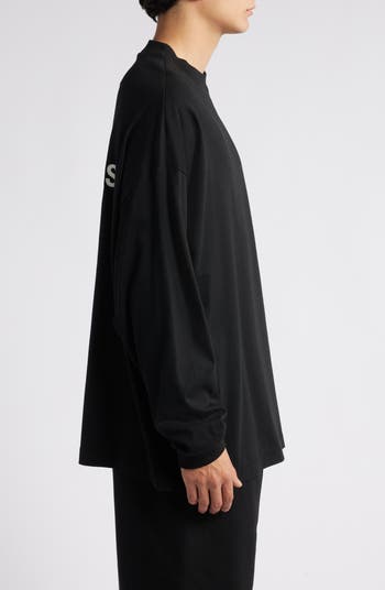 Fear of God Essentials Long Sleeve Cotton Jersey Graphic T